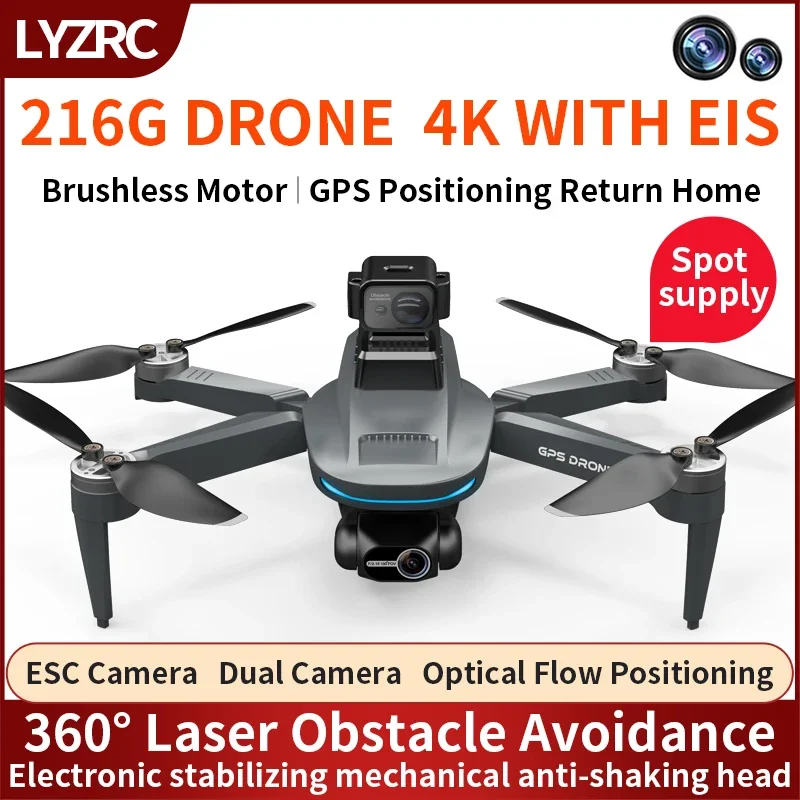 L200 PRO MAX Drone 4K 2-Axis P - đánh giá và giá Rc Helicopter Case