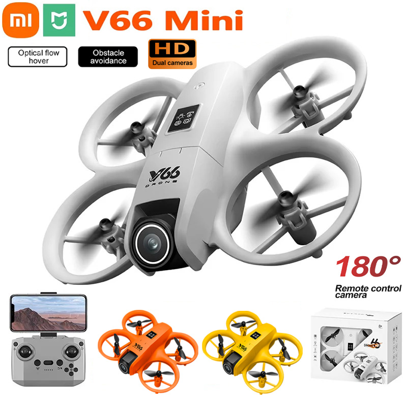 New V66 Mini Drone HD Camera 4 - đánh giá và giá Rc Helicopter Case