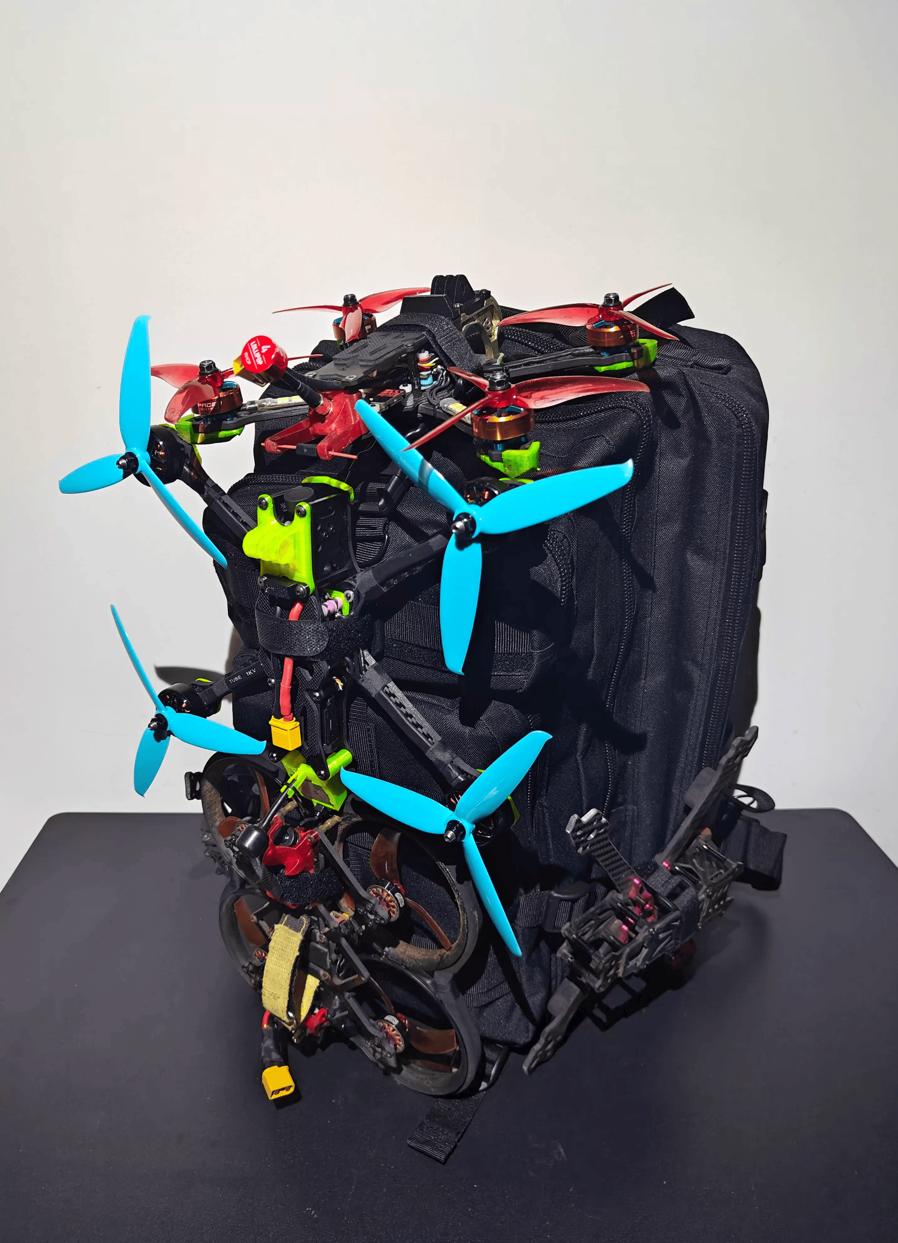 FPV Backpack Military Hang 4-5 - đánh giá và giá Rc Helicopter Large