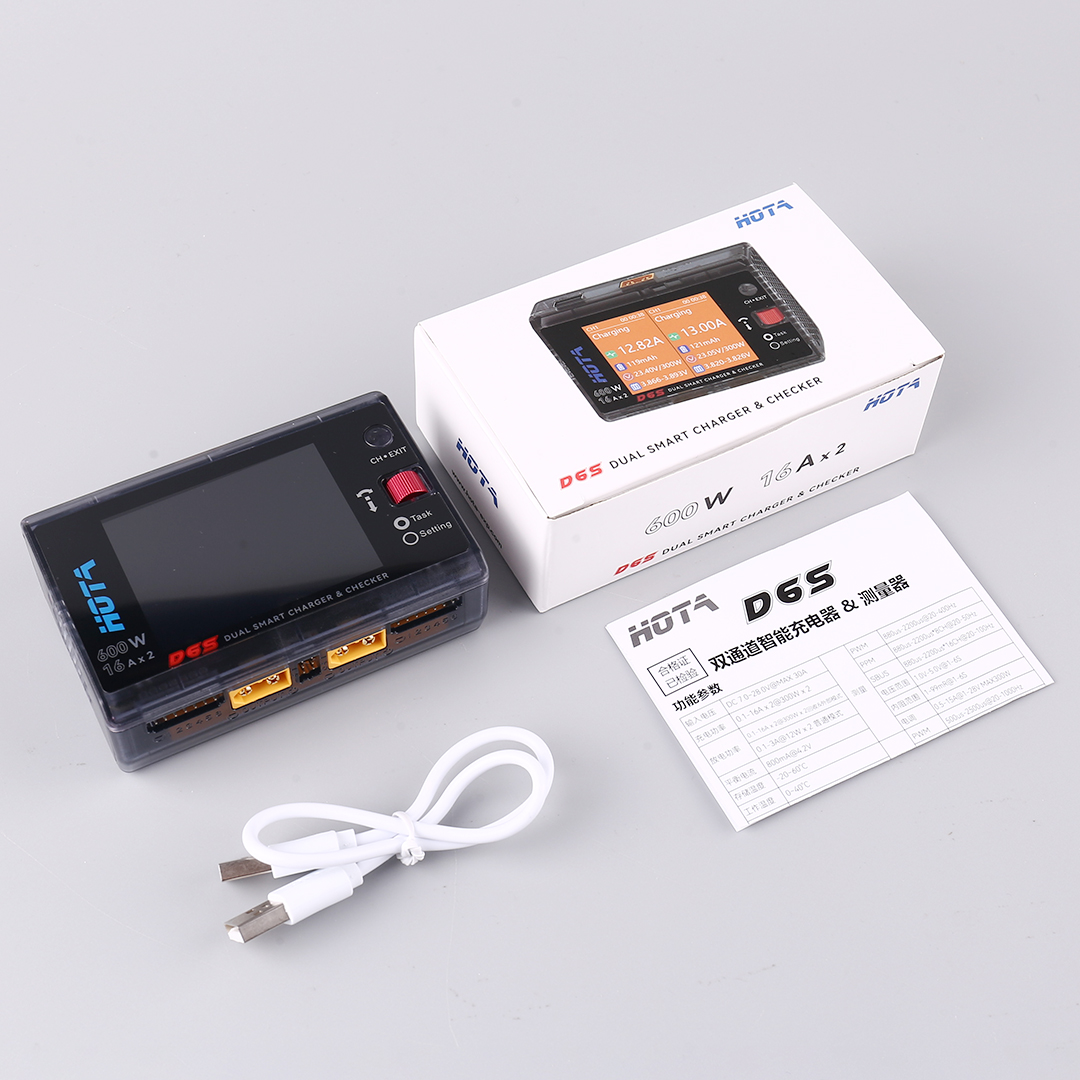HOTA D6S 600W Dual Channel Sma - đánh giá và giá Rc Helicopter Charger