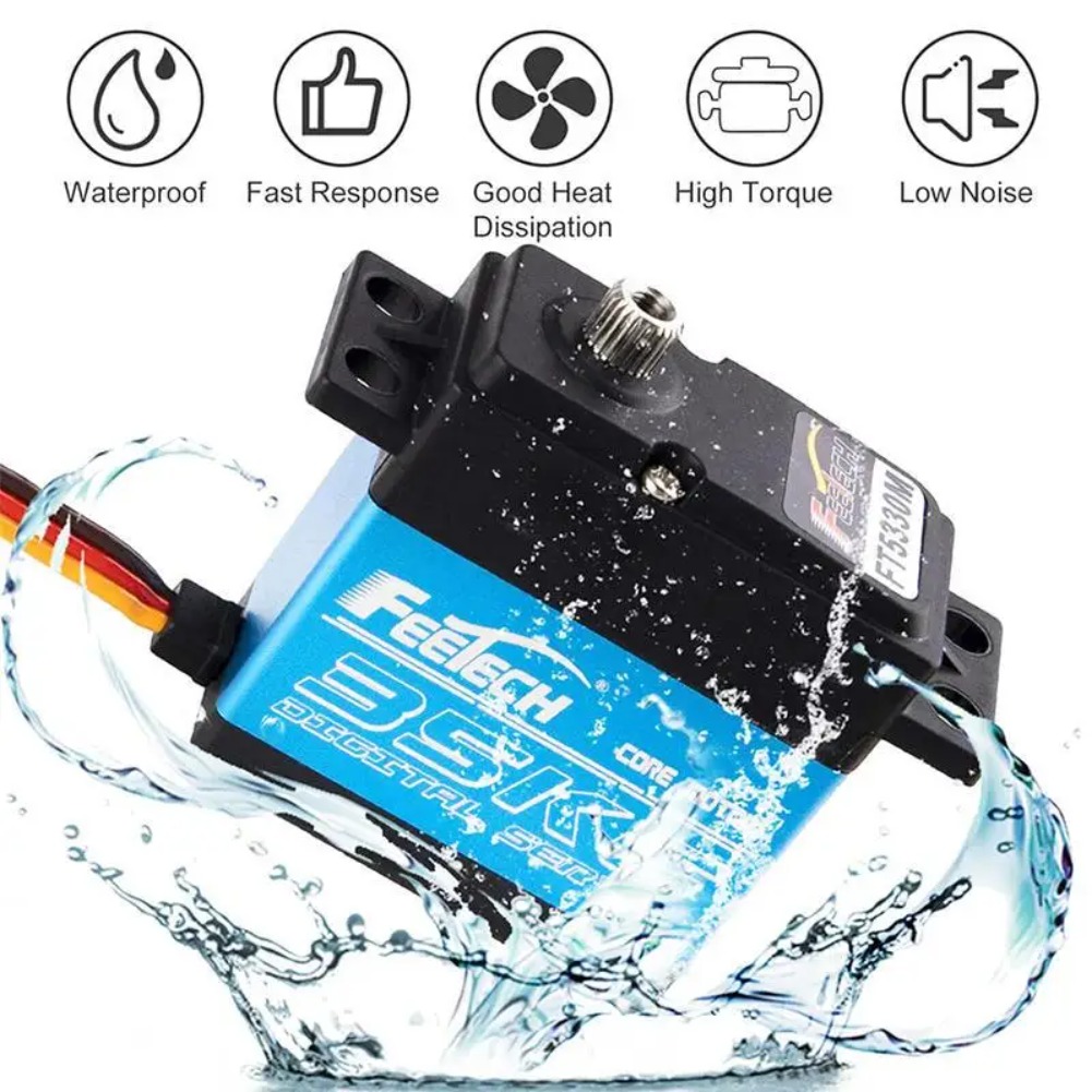 FEETECH FT5330M 35KG Digital S - đánh giá và giá Rc Helicopter Motor