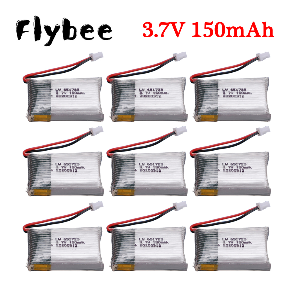 3.7V 150mah 651723 for H20 S8  - đánh giá và giá Rc Helicopter Parts