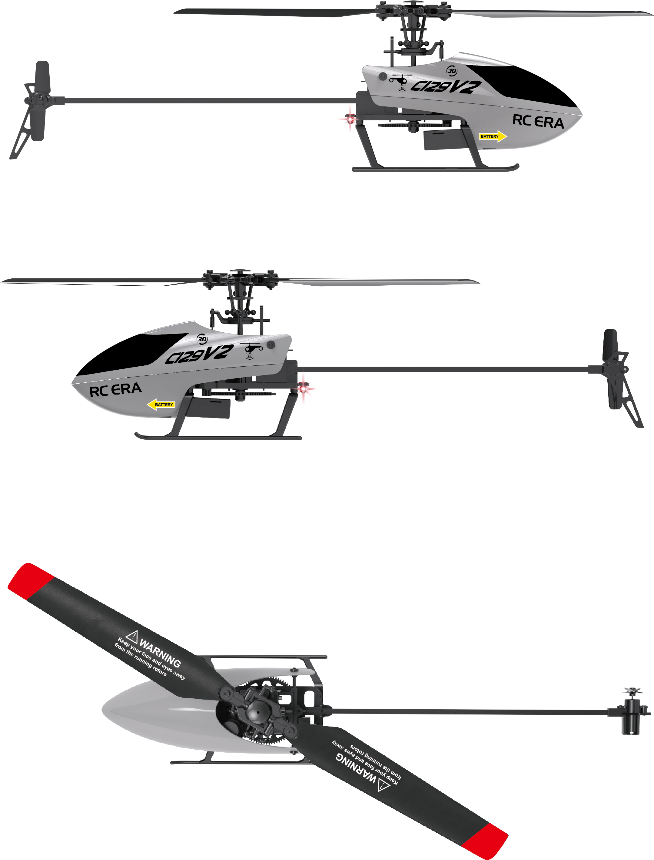 C129 V2 4CH RC Helicopter RTF  - đánh giá và giá Rc Helicopter Gyro
