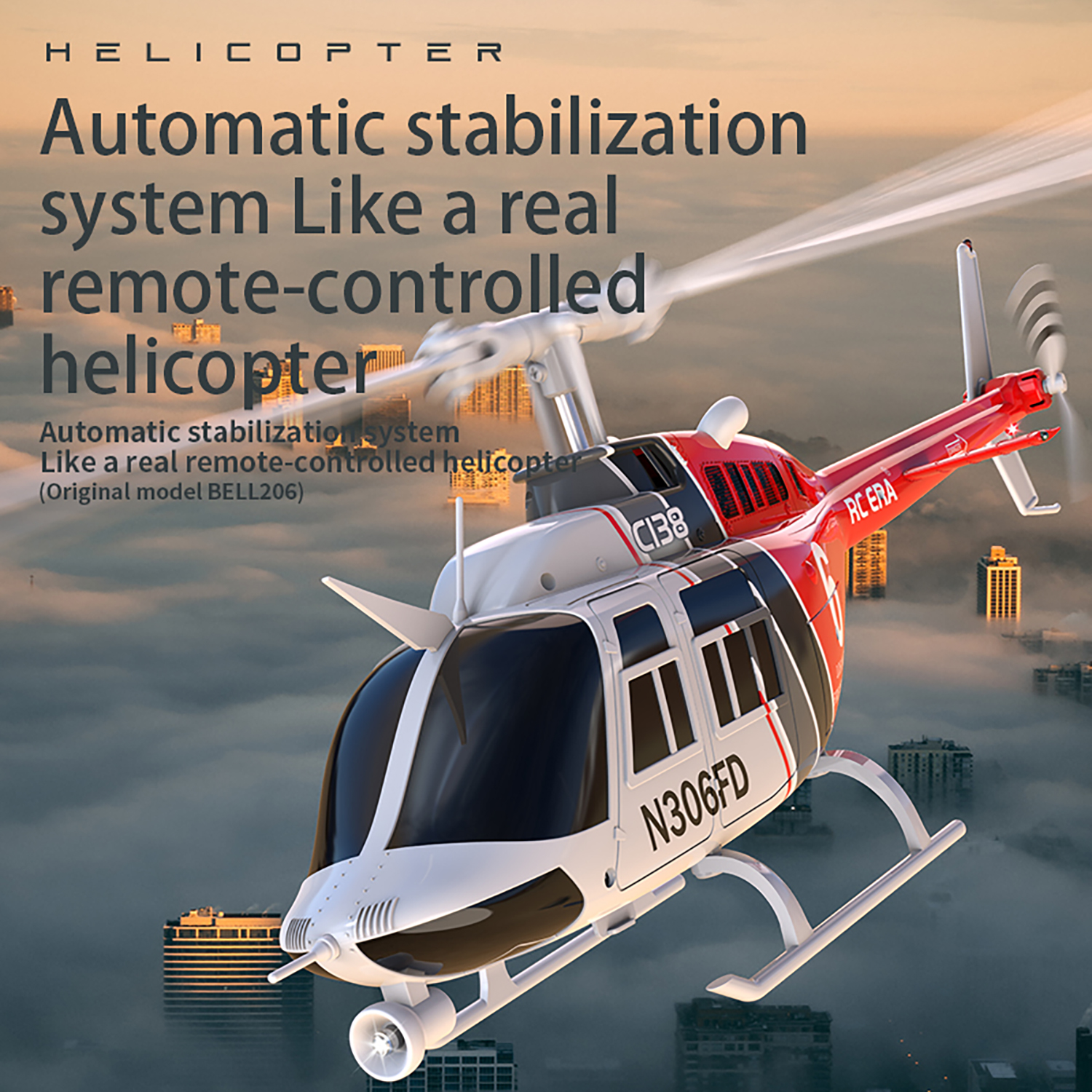 C138 206 Remote Controlled Hel - đánh giá và giá Rc Helicopter Large