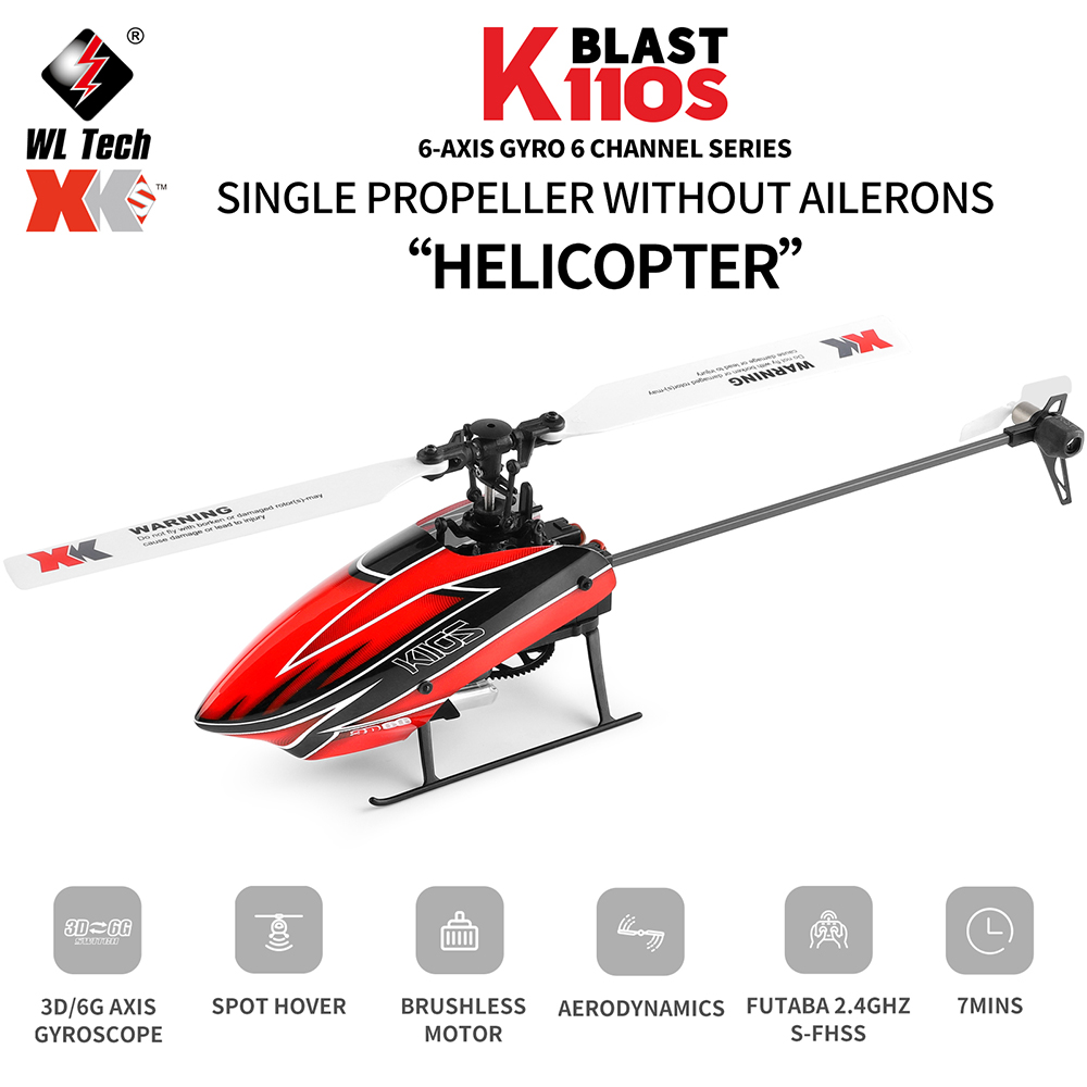 Wltoys XK K110S 6CH 3D 6G Syst - đánh giá và giá Rc Helicopter Single Rotor