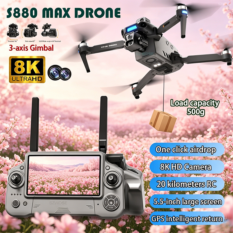 2026 New 8K Dual Camera Drone  - đánh giá và giá Rc Helicopter Electric