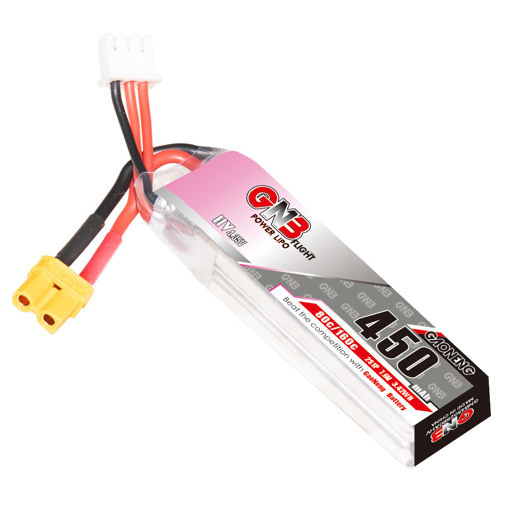 GNB LiPo Battery HV 2S 7.6V 45 - đánh giá và giá Rc Helicopter Battery