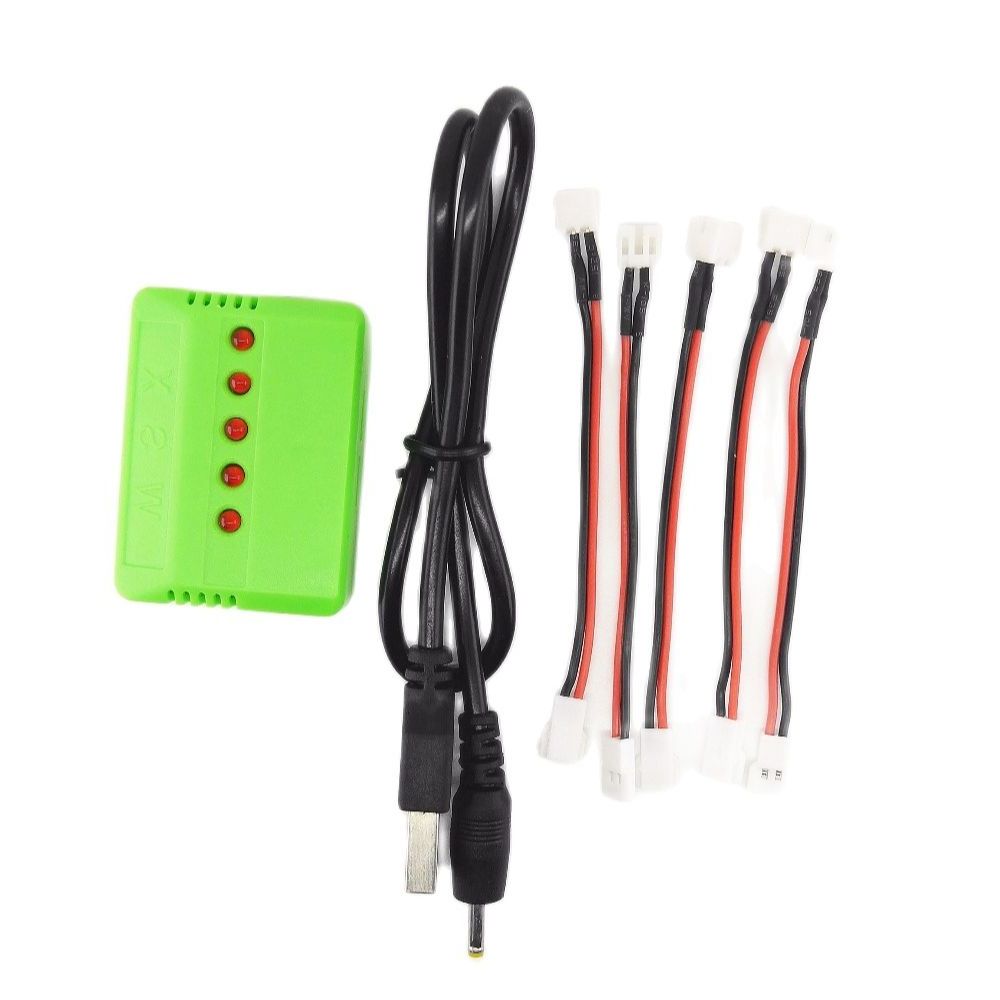 5PCS Cables And 1X 5 In 1 USB  - đánh giá và giá Rc Helicopter Charger