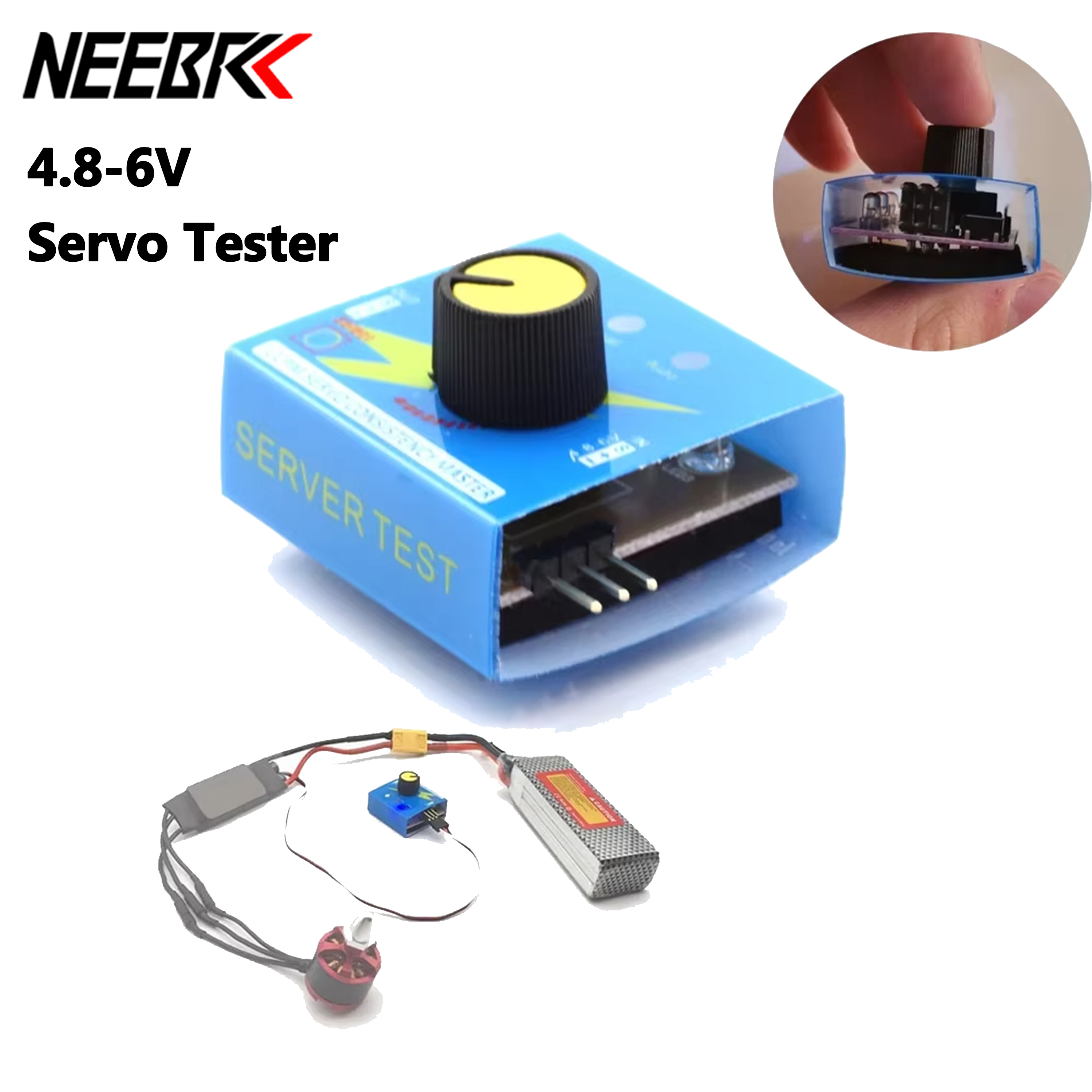 NEEBRC Simple Multi Servo Test - đánh giá và giá Rc Helicopter Parts