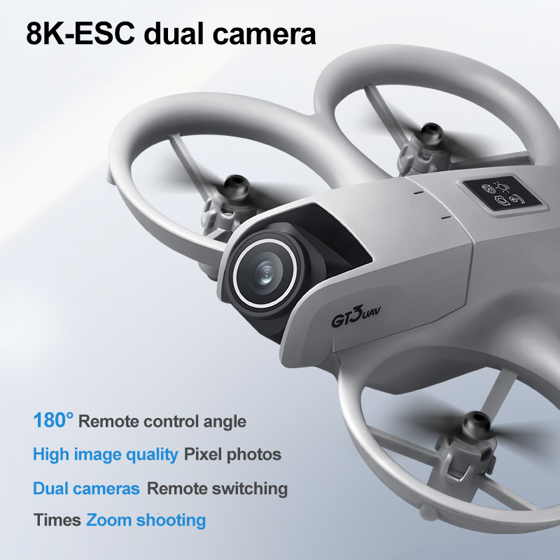 New GT3 Mini RC Drone 8K 5G Ae - đánh giá và giá Rc Helicopter Mini