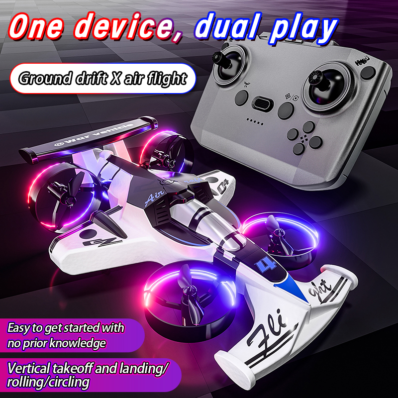 2in1 Mini Drone Air-Ground Fly - đánh giá và giá Rc Helicopter Electric
