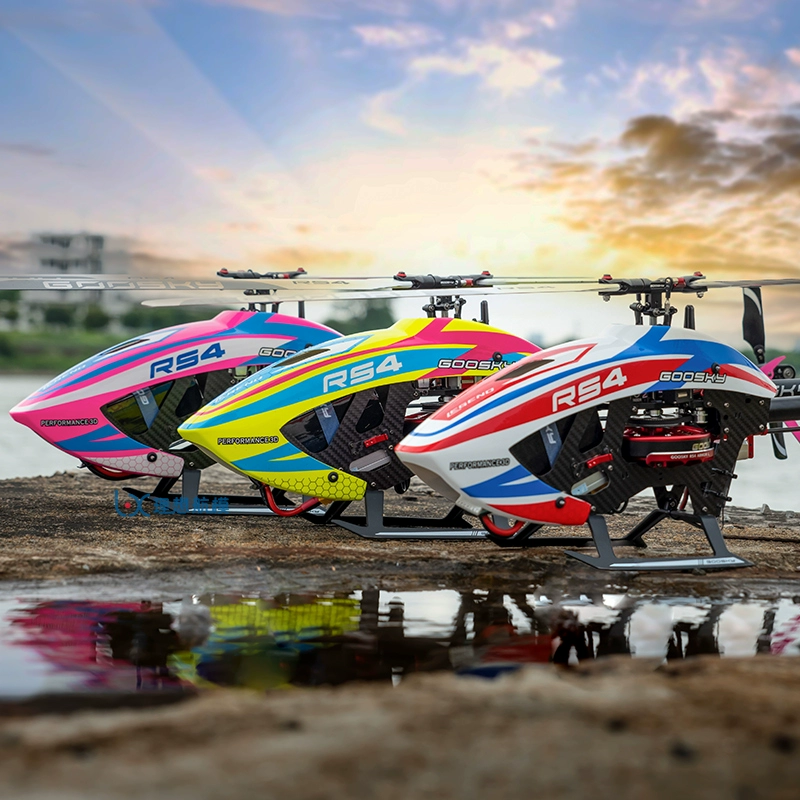 Goosky Rs4 Venom 380 Class 6ch - đánh giá và giá Rc Helicopter Gas