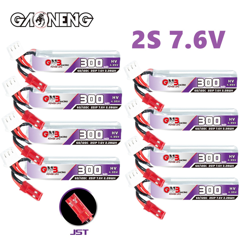 GAONENG GNB 2S 7.6V 300mAh 60C - đánh giá và giá Rc Helicopter Battery