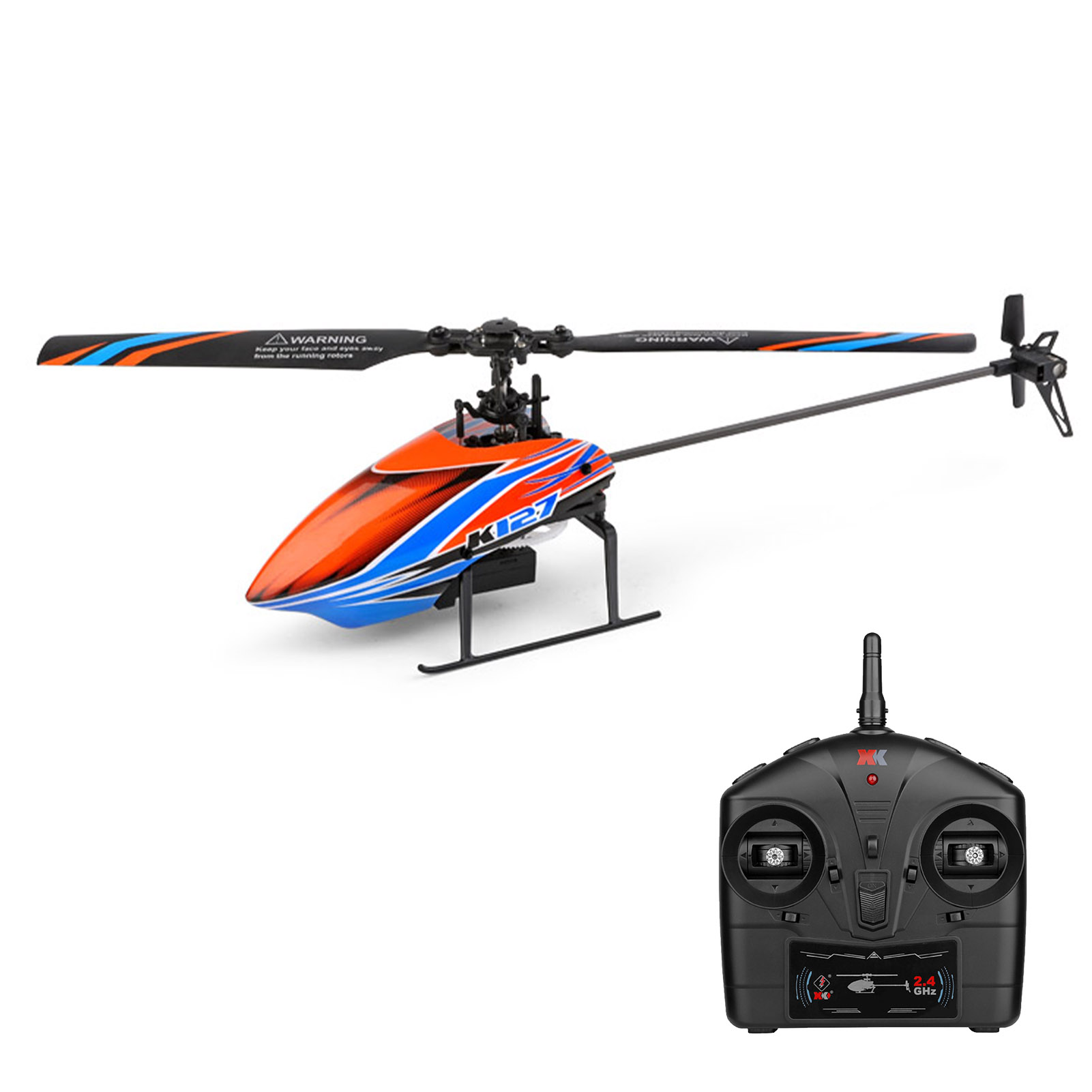 WLtoys XK K127 4CH 6-axis Gyro - đánh giá và giá Rc Helicopter Single Rotor